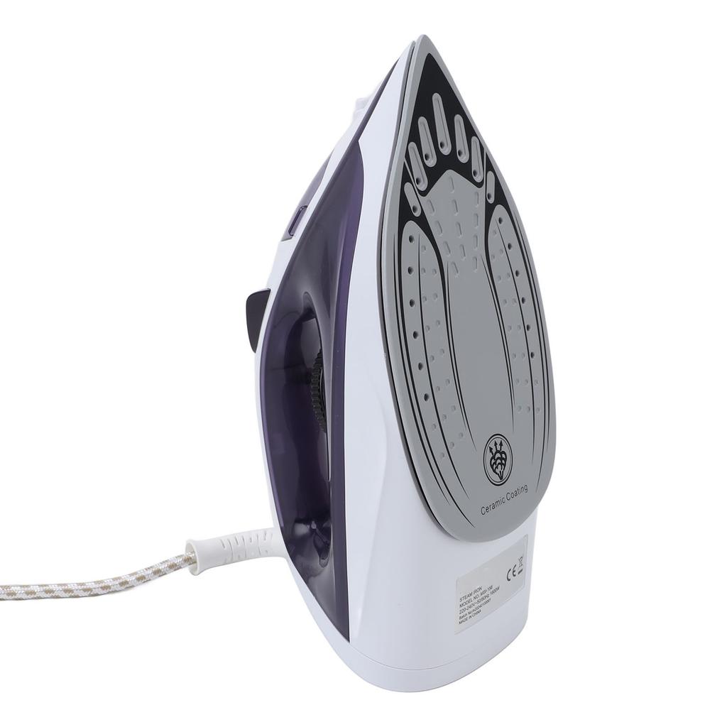 מגהץ אדים לבגדים 1600W חורי מיקרו-אדים מיכל מים 210 מ"ל מכונת גיהוץ יבשה רטובה לבית נסיעות