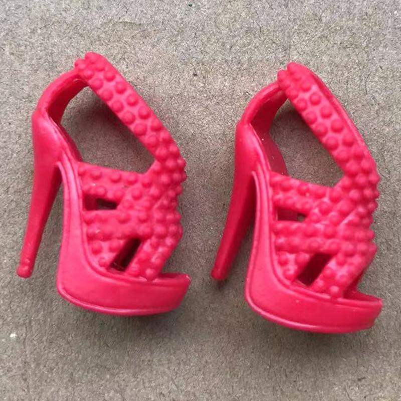 Quality 1/6 Doll Shoes High Heels Super Model FR Body Figure Doll Sandals Original Doll Casual Shoes Boot Doll Accessories