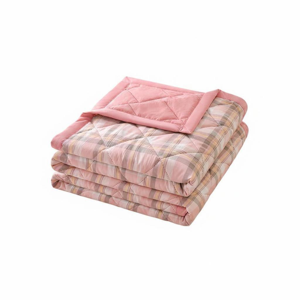 Washed Cotton Summer Blanket Lightweight Chilled Quilt Soft Bedding Cover