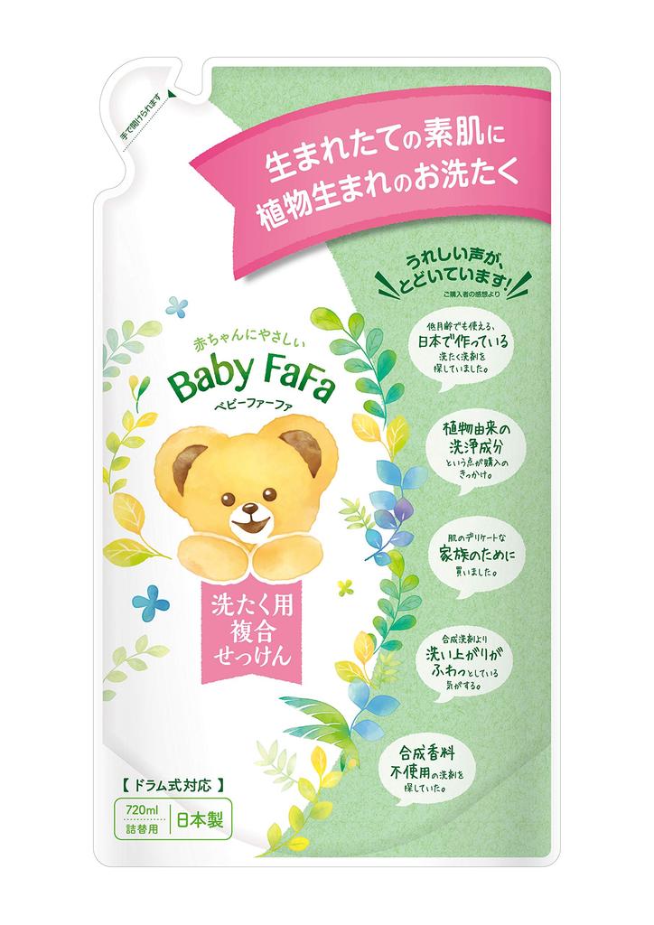 Baby Farfa Complex Soap Refill Set of 5 (720ml)