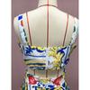 Women's Summer Temperament Halter Printed Casual Beach Dresses