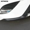 For Toyota Camry SE XSE 2018   Carbon Fiber Front Corner Bumper Trim Anti Scratch Anti-collision Strip Car Accessories