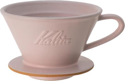 Kalita Kalita Kaffeefilter Mino Ware Keramik mit hoher Wärmespeicherung Für 2 bis 4 Personen DACHI Kalita MI185 Flamingo Wave Serie Made in Japan Filter