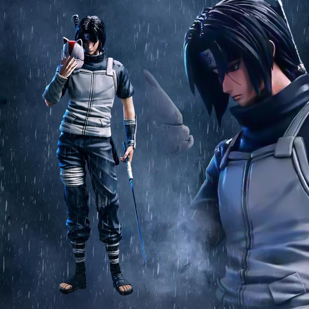 NARUTO ITACHI Modellskulptur, Anime-Zubehör, Figuren, Heimdekorationen, Kleine Geschenke, Weihnachtsgeschenke