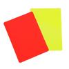 Set di Cartellini per Arbitro, Set Arbitro Sportivo Fischietto Metallico Sportivo Cartellino Rosso Giallo, Block Notes con Matita, Attrezzatura per Arbitro