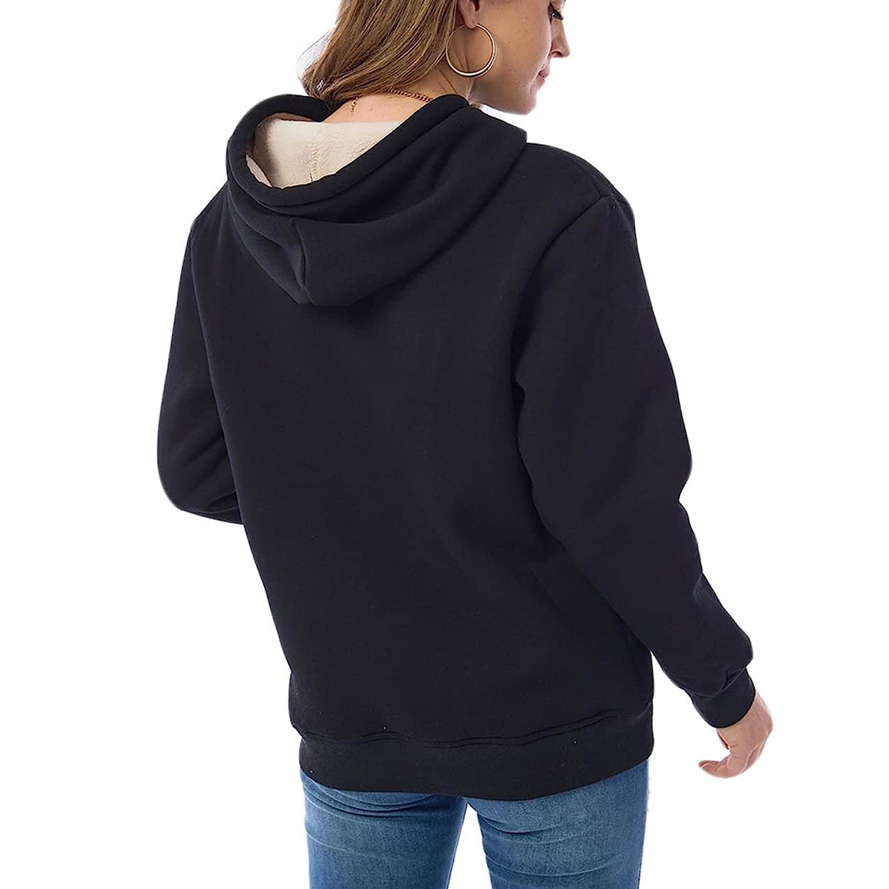 Женская зимняя толстовка — фото 17