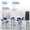 Deli AL107 Smart Glass Door Fingerprint Lock CN plug (adapter included)