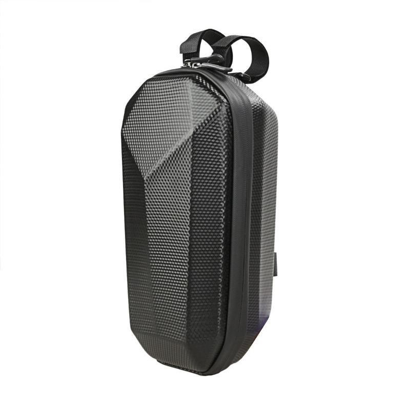 Bolsa para bicicleta impermeable rígida para manillar de bici plegable o scooter eléctrico
