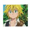 Sevendeadlysinse  Meliodas Knitted Blanket Fleece Nanatsu no Taizai Ultra-Soft Throw Blankets for Outdoor Travel Bedroom Quilt