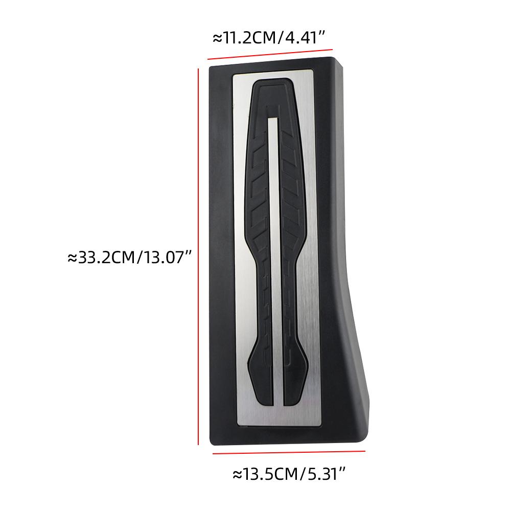 Car Pedal Cover for BMW X5 G05 X5M X7 G07 2019-2025 LHD Accelerator Gas Brake Foot Rest Pedals Stainless Steel Pad Accessories