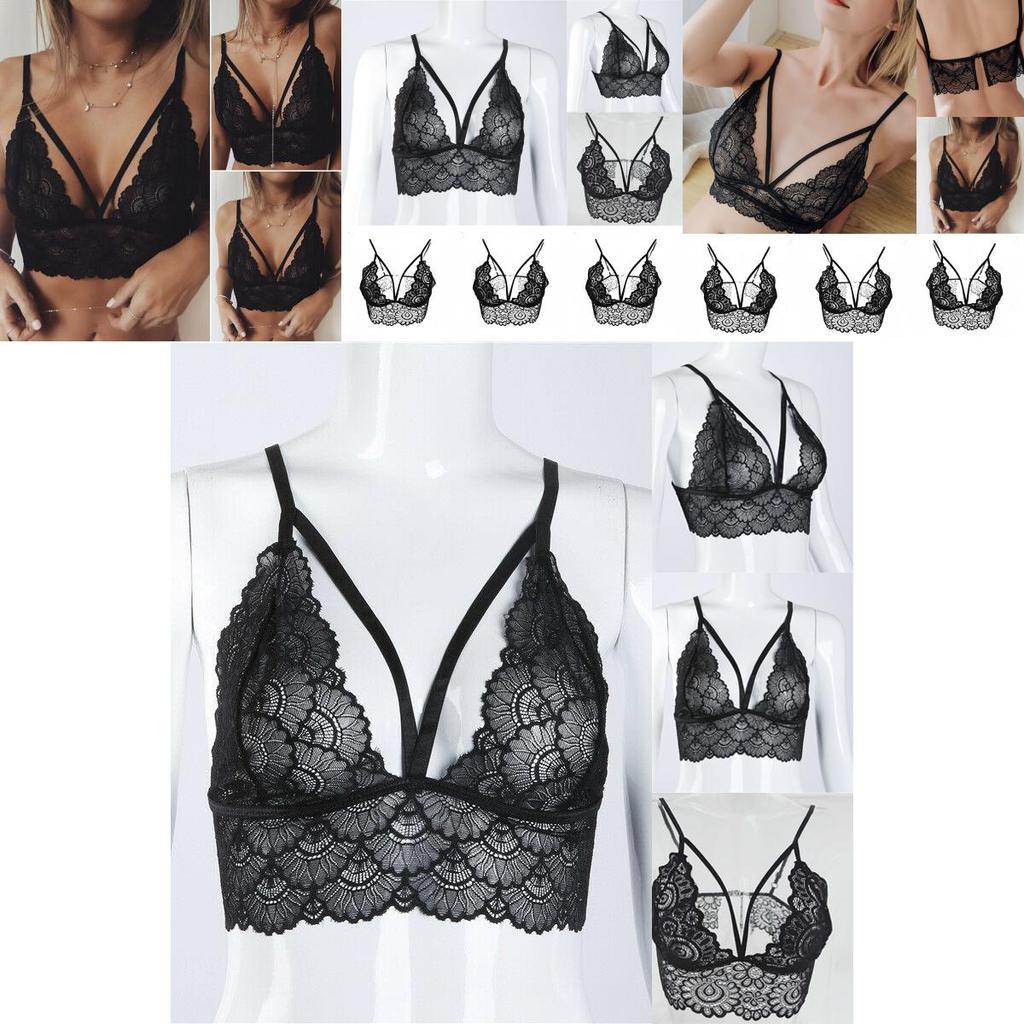 Elegant Women's Lace Bralette With High Elasticity Perfect For Summer Cami Style