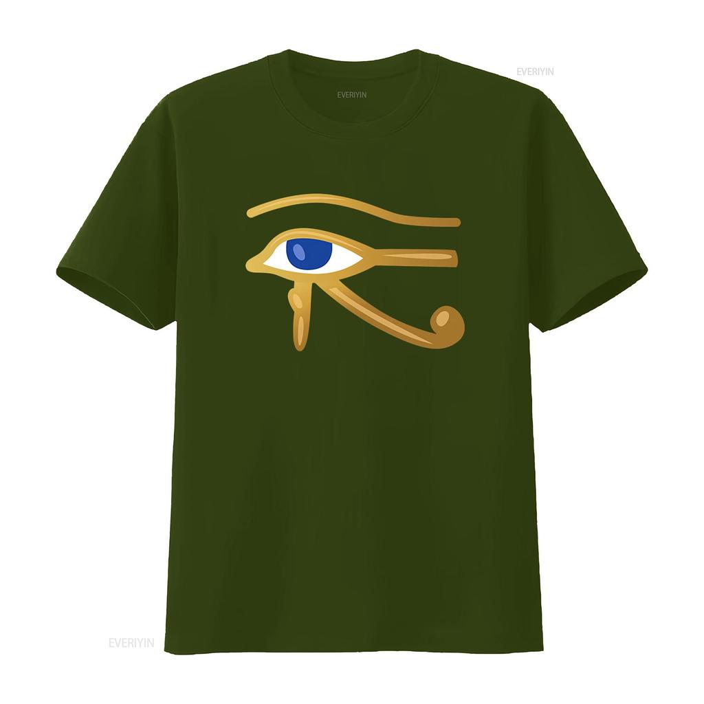 Eye Of God Ra Symbol Ancient Egyptia Funny Black T Shirt 232 Vintage Homme Fashion Casual Stretched Unisex Versatile