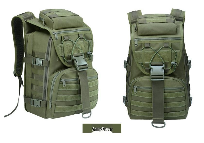X7 Tactical Waterproof Men's Hiking Backpack - Outdoor Travel & Camping Double Shoulder Bag