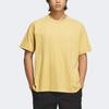 Adidas Brand Logo Round Neck Pullover Comfortable Casual Sport Short Sleeve T-Shirt Men Tops Yellow IW1519