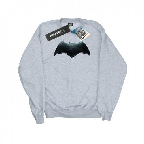 DC Comics Womens/Ladies Justice League Movie Batman Emblem Sweatshirt
