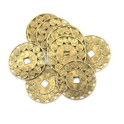 Auspicious Lucky Chinese Zodiac Feng Shui Coin Good Luck Prosperous Protection