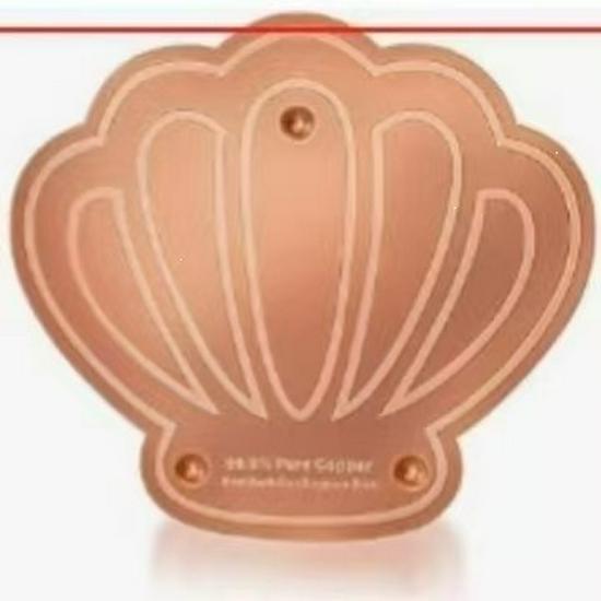 Copper Round Disc Bird Bath Cleaner