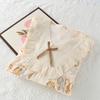 Lace collar nightdress women's spring and autumn summer long-sleeved pure cotton gauze thin sweet princess style home dress can be worn outside