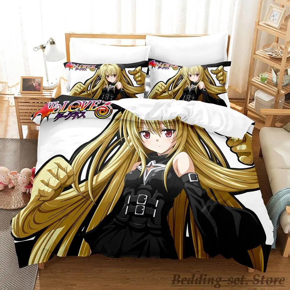 Comfortable Anime Print Bedding Set With Duvet Cover And Pillowcases Single Twin Full Queen King Sizes For Adults And Kids