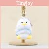 Themed Animal Plush Keychain Cute Pp Cotton Filling Bag Key Accessories Ring