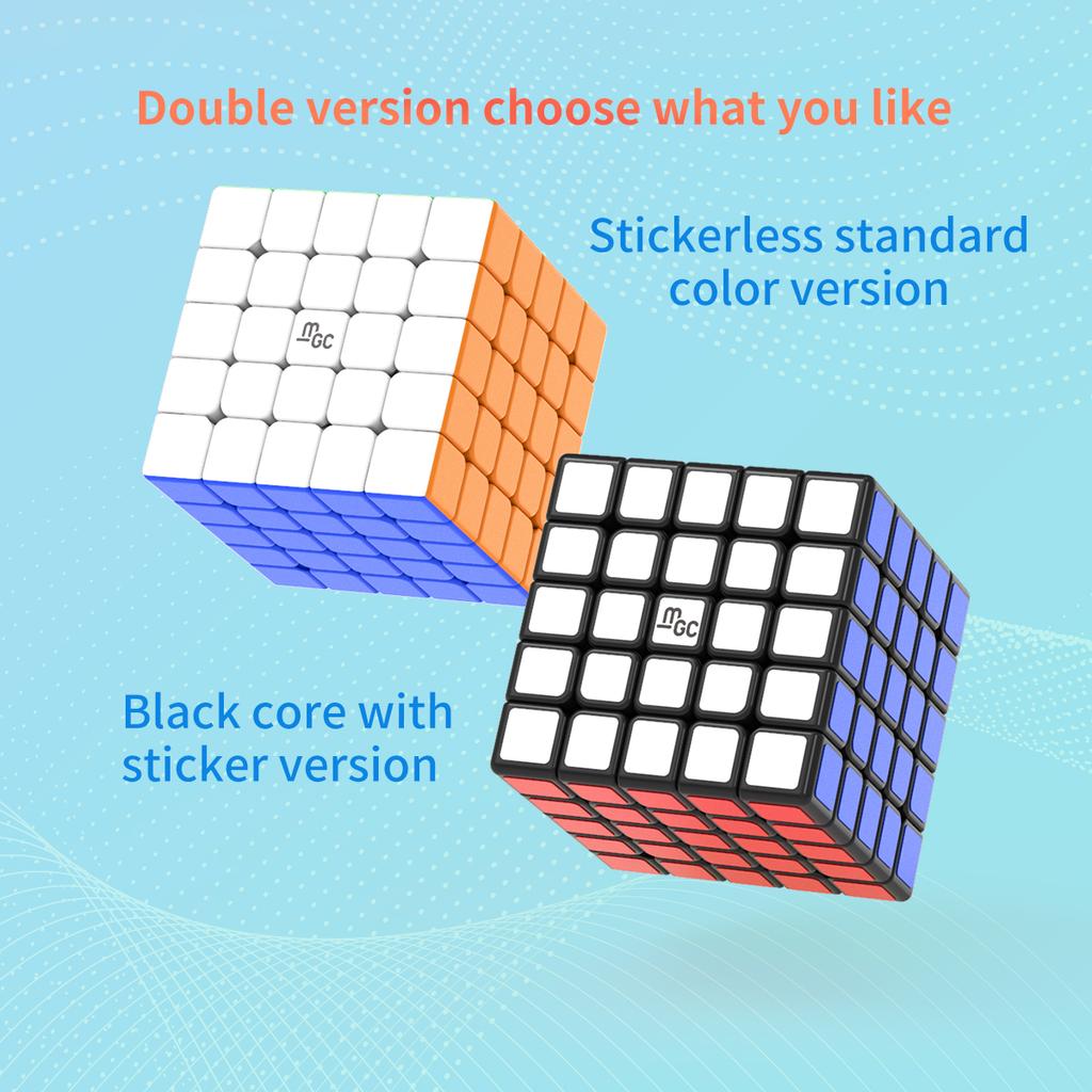 Non-Toxic Yj Mgc 5X5X5 Magnetic Magic Cube Competition Educational Toys 5X5 Speed Puzzle Cube Cubo Magico Children Gift