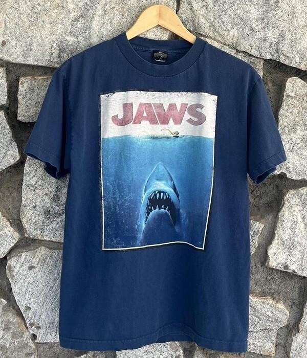 

Jaws Universal Studios Movie Promo Tee navy Unisex T shirt vtg NH17259 Unisex T-Shirt XXL