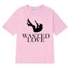 Austria Eurovision Song Contest 2025 JJ T Shirt Unisex Wasted Love Printed Short Sleeve T-shirts Men Women 100% Cotton Clothing
