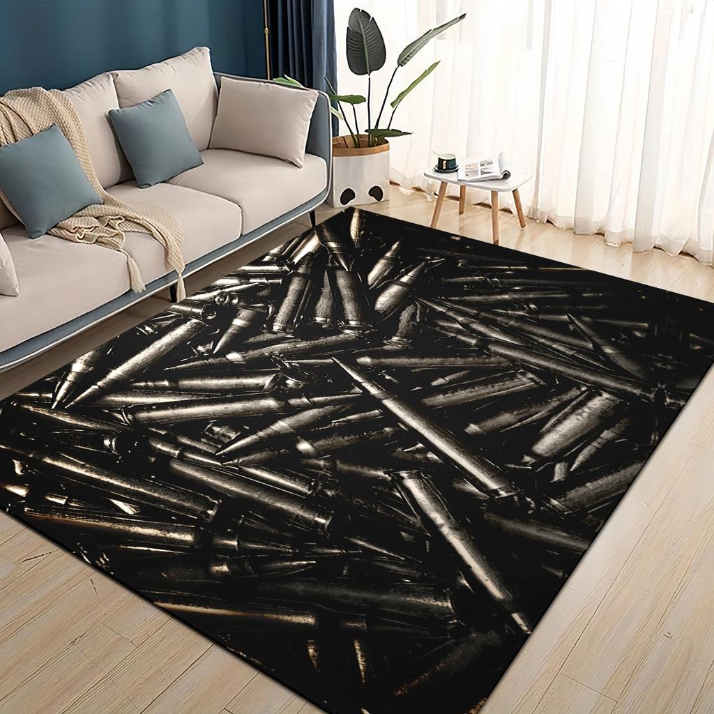 Rodzaje Cool Różne Rodzaje Pocisków do Broni Dywanik do Salonu Sypialni Domu Dekoracja Kanapy, Mata Podłogowa do Zabawy dla Dzieci