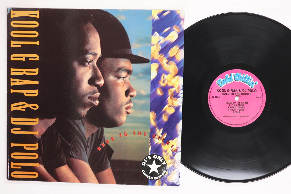LP Record KOOL G RAP DJ POLO Road To Riches CC9003 COLD CHILLIN 1995 US Rap HipHopRB Used