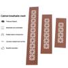 Aluminum Alloy Vents Cover Rectangle 50 Wide Air Vent Decor Louver Breathable Mesh Ventilator Grille Cover