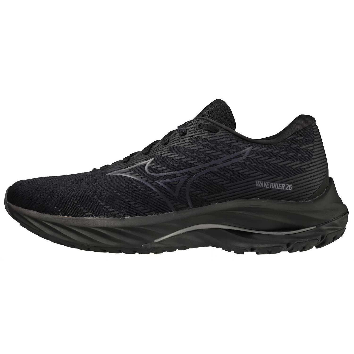 

Wave Rider Wmns Mizuno 26 Black Dark Grey Women s J1GD220323 36.5