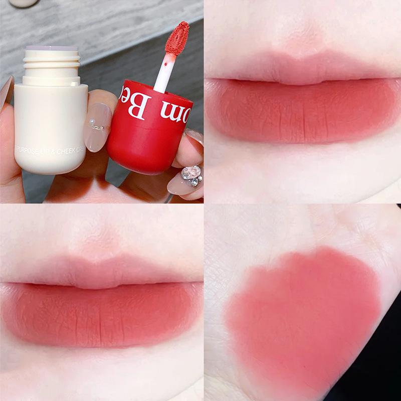 

Phantom Bear Multi-Use Cream: Long-Lasting Matte Velvet Lip Glaze 3.8g