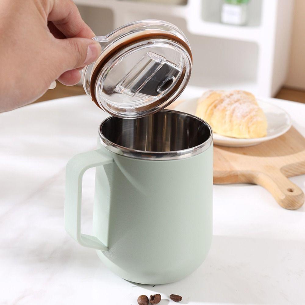 500ml Capacity Stainless Steel Thermos 304 Stainless Steel Portable Vacuum Flask  Home Use