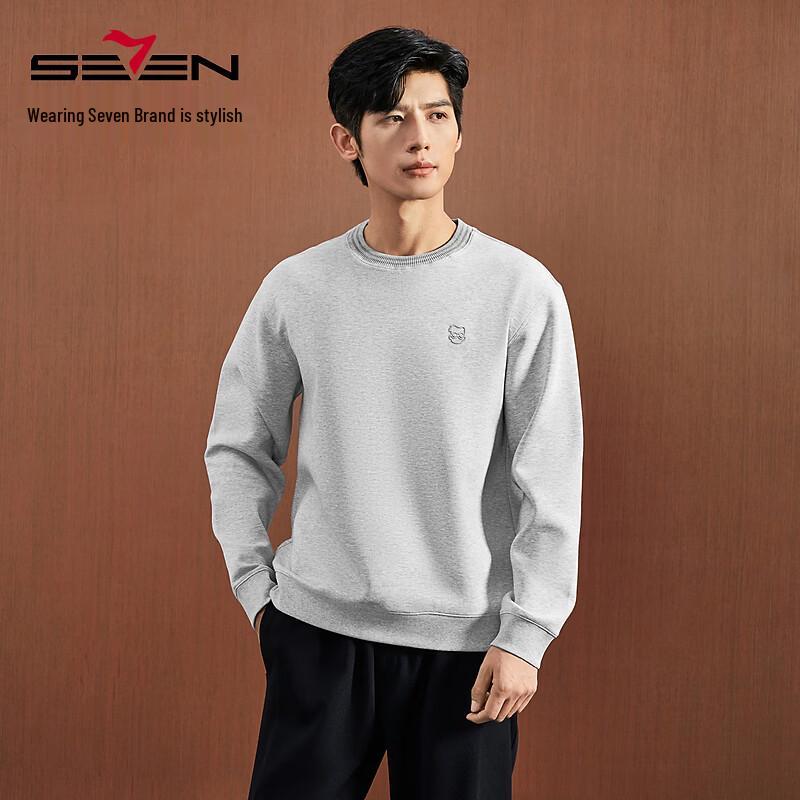 Men's Air Layer Fabric Long Sleeve Business Casual Sweatshirt