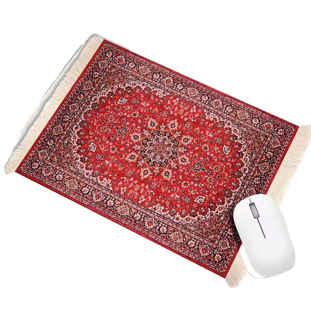 Bohemia Persian Mouse Pad Rubber Base Gaming Mouse Pads Pet Pad Carpet Mouse Pad  Gaming Setup style14