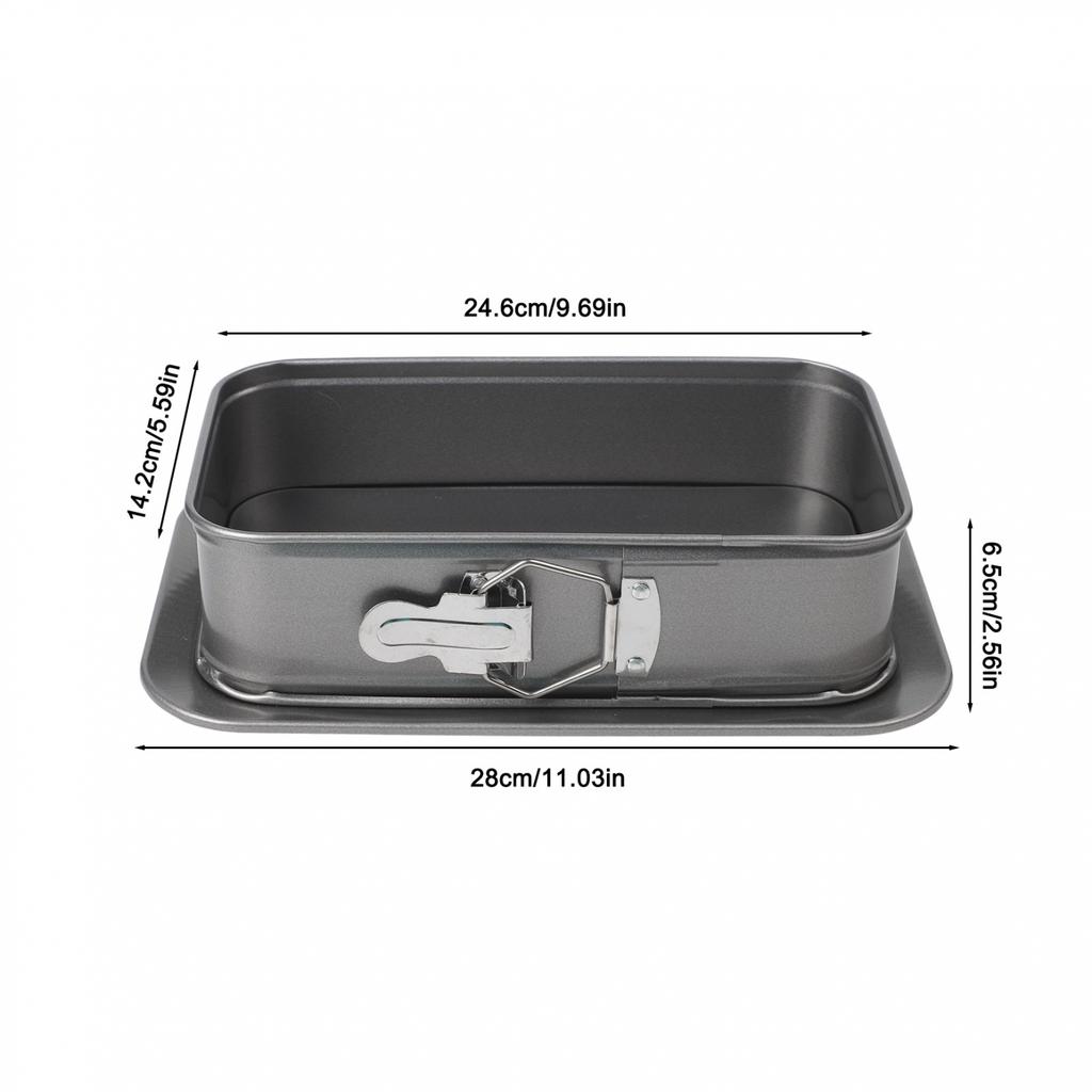 Dishwasher Safe Baking Tray Cake Pan Removable Bottom Easy Cleanup