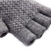 Outdoors Cold Protection Knitted Gloves Warm Hand Accessories Fingerless Mittens Half-finger Gloves