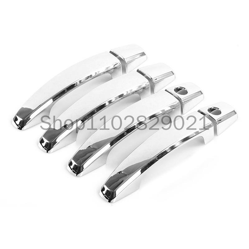 Car Door Handle Cover Trim Sticker Styling Scratch Resistant Auto Accessories For Opel Mokka J13 2012-2017 2016 2015 2014 2013