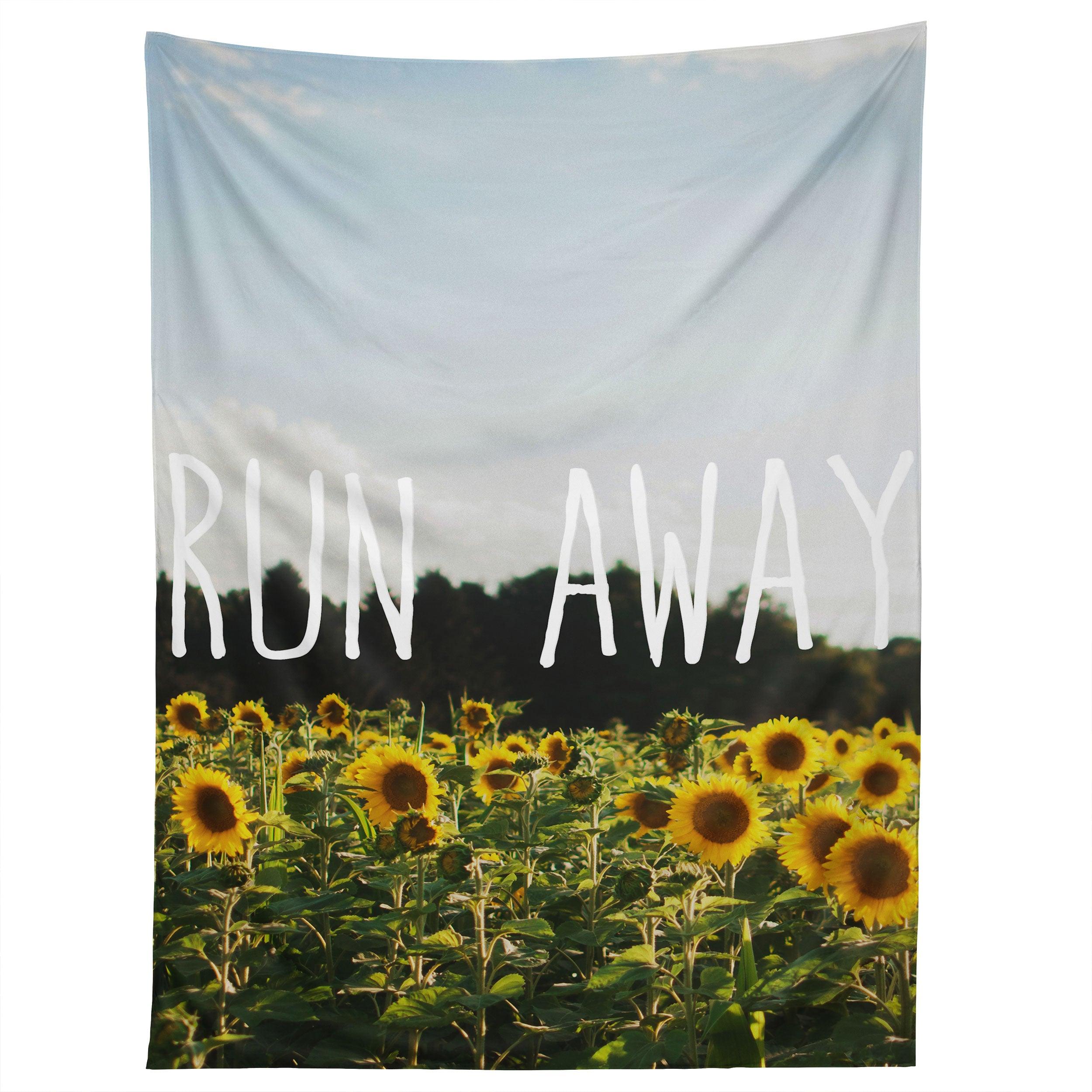 RUN AWAY tapestry 75x100