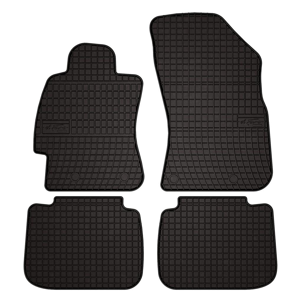 Dywaniki samochodowe gumowe do: Subaru Outback V kombi (2014-2019) - czarne, dopasowane