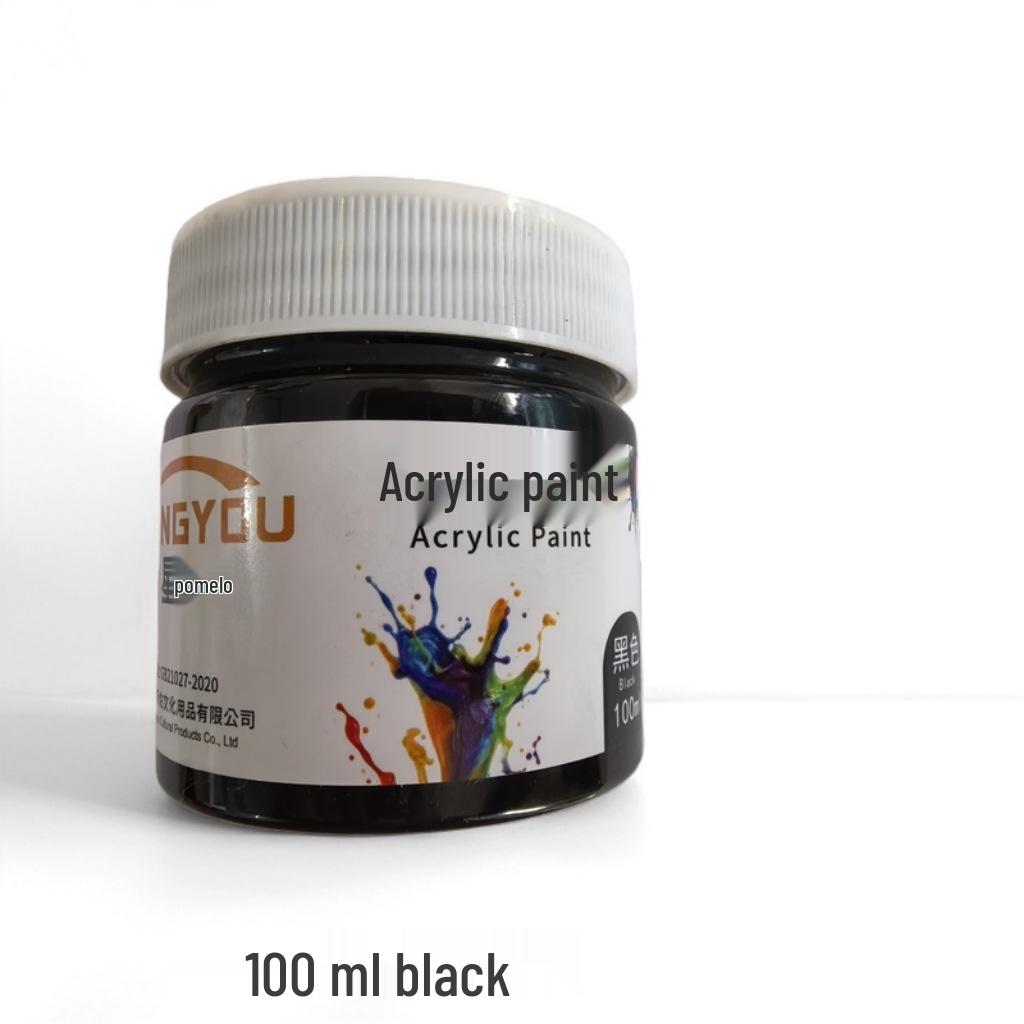 100ml Gold Acrylic Paint for 2026 Year of the Horse Fu Character Hand-painted New Year Template