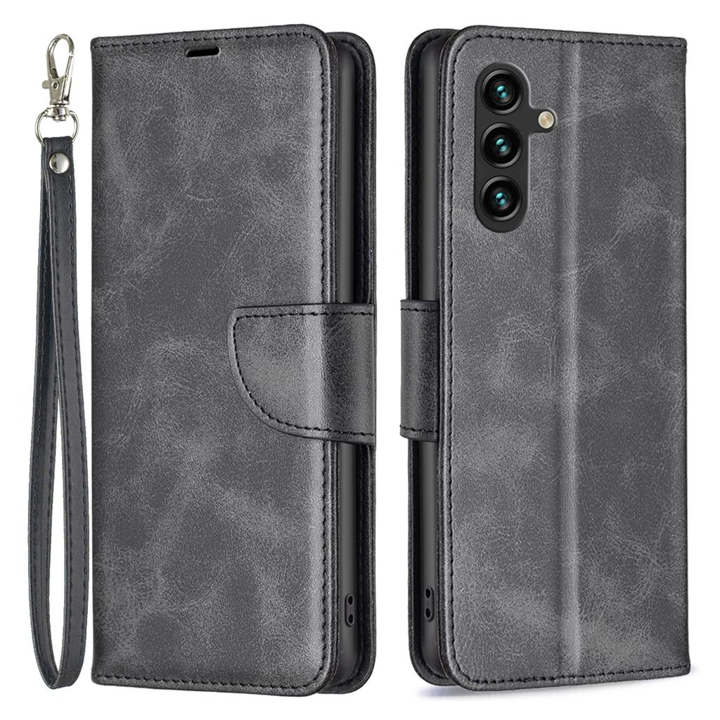 Etui dla Samsunga Galaxy A16 5G/A16 4G Wstrząsoodporny Pokrowiec ze Skóry PU z Kieszeniami na Karty