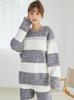 Gelato Pique Powder Melange Border Pullover PWNT245038PNKF