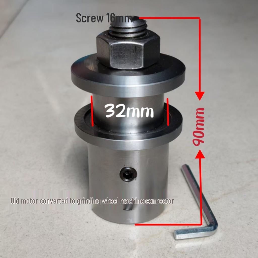 24mm Grinding Wheel Holder for Motor Modification, Knife Sharpening, Polishing, and Shaft Sleeve with 32 Holes