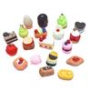 Craft Bake Shop 3D Miniature Resin Cabochon Artificial Style Display Mold for Mousse Crepe Strawberry Cake for Souvenir