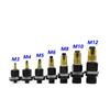 11Pcs/Set Mandrel Staple Hand Rivet Nut M3 M4 M5 M6 M8 M10 Easy Installation Manual Riveter Tool For Rivet Nut Torch