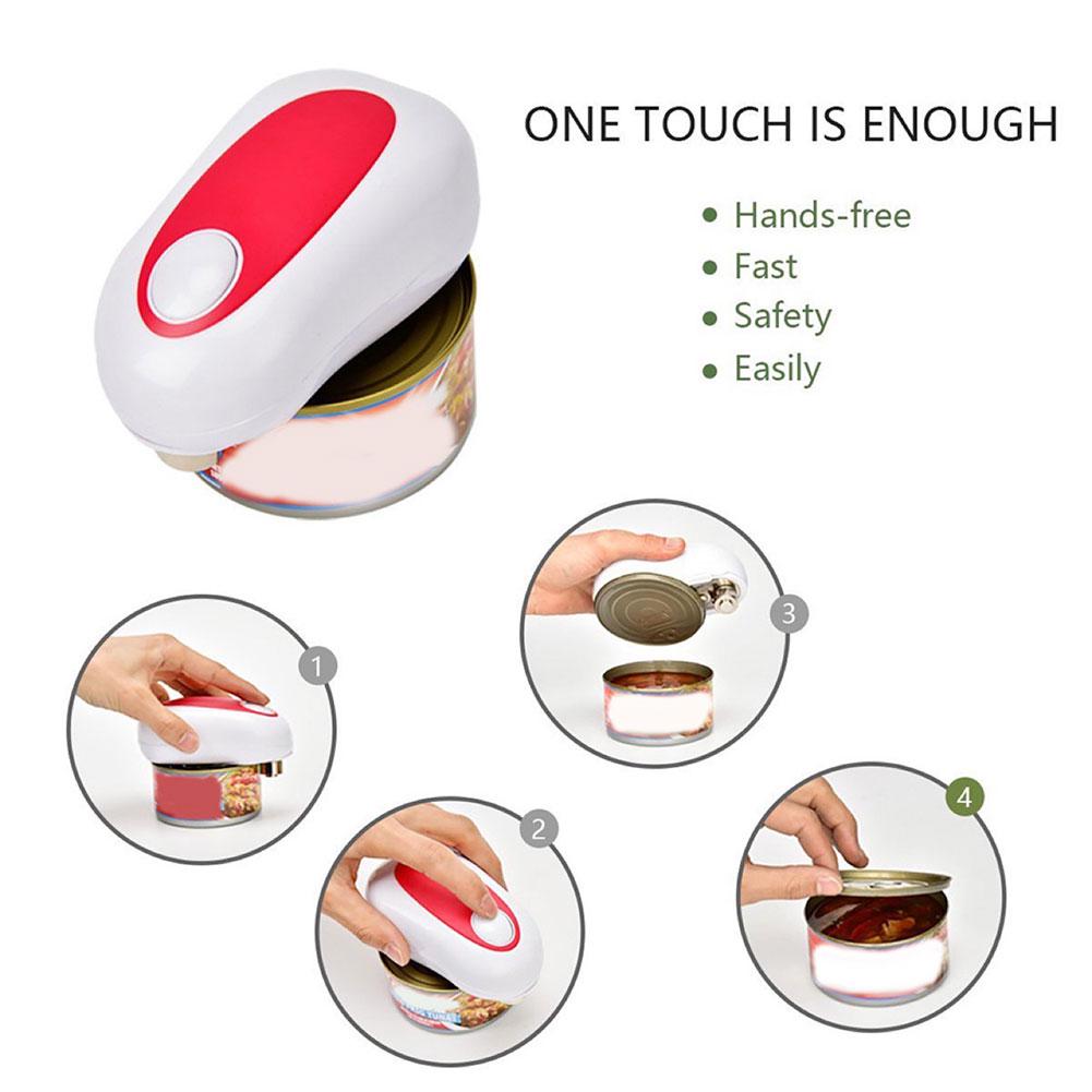 Electric Jar Opener Electric Can Opener Useful Gadgets Easy To Open Automatic Safety High Power Opener Can Kitchen Gadgets Tools