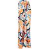 Urban Classics Womens/Ladies All-Over Print Satin Midi Skirt