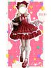 XHSUKADO Lolita Jumper Gothic Idol Fancy Heart School Cultural Size M Skirt, Lolita, Costume, Cosplay, Cute, Adult, Girls, Dress, Top, Spring, Autumn,
