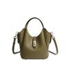 New Cowhide Commuter Versatile Large-capacity Shoulder Messenger Bag